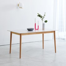 베스트리빙 [리퍼상품]스칸디 12T 포셀린 통세라믹 800/1200/1400/1600/1800 식탁 테이블(단품)/카페테이블/주방테이블 3colors, 6인(1600), 내츄럴, 그레이세라믹
