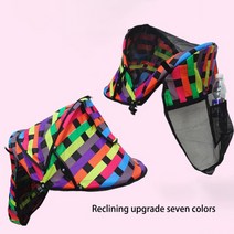 유모차가방 유모차고리 유모차홀더 유모차걸이 아기 액세서리 유모차 선 바이저 어린이 양산 커버 방풍 후드 보호 캐노피 드롭, [02] Colorful B