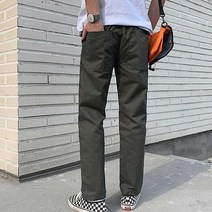 모던 데일리 패션 봄여름 남자 긴바지 일자 면팬츠 모던데일리패션