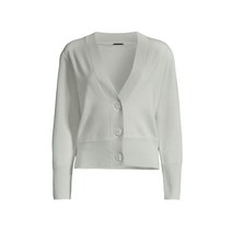 Elie Tahari 메리노 울 브이넥 카디건 SAGE