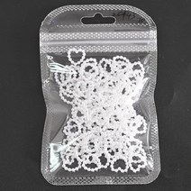 네일파츠 네일스톤100 개/가방 한국 구멍 장식 하트 진주 모직 네일 Charms11mm 졸업 컬러 사랑 디자인 부, 07 11