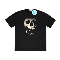 히스테릭 글래머 스컬 베리 티 남성 티셔츠 반팔 오버핏 여름 라운드 반팔티셔츠 로고