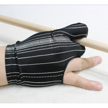 당구장용 은빛 스트라이프장갑 최성원장갑 아라미스공