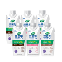 셀렉스 프로핏 웨이프로틴 아메리카노 초콜릿 복숭아 330ml 12팩 24팩, 웨이프로틴 초콜릿 330ml 12팩