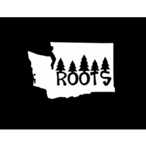 Makarios LLC Washington Native Cars Trucks Vans Walls Laptop MKR| 화이트 | 5.5 x 3.5|MKR366