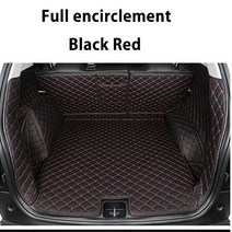 자동차 트렁크매트 차박매트 카매트 랜드 로버 디스커버리 스포츠를위한 자동차 트렁크 매트 5 석 좌석 201, 13 Black red, 랜드로버