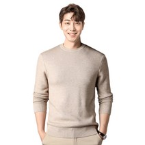 일상상점 남자니트 스웨터 기본 무지 데일리