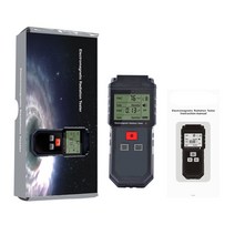 가정용 라돈측정기 방사능 전자기 방사선 테스터 휴대용 디지털 LCD 자기장 EMF 미터 선량계 감지기 컴퓨터, 한개옵션0