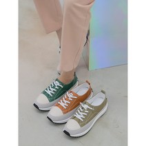 요즘 핫한 아이템 가죽 여성 스니커즈 운동화 JR