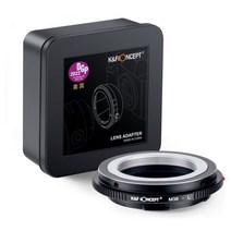 K F CONCEPT M39L M39 나사 마운트 렌즈L 어댑터 링M39 렌즈시그마 라이카 leica 호환 Panasonic L 카메라, Black