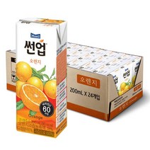 매일유업 [매일유업] 썬업 오렌지 200ml 24팩