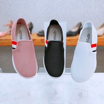 제이시 가벼운 여성 슬립온 여름신발 3cm K017 펀칭운동화