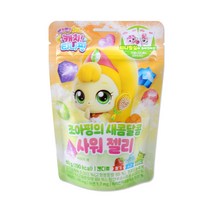 캐치티니핑 젤리 60g 4종 하츄핑 발레핑 방글핑 조아핑, 조아핑 사워 젤리