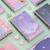 (A6) 6공 트윙클 문라잇 다이어리, 02.달빛유니콘