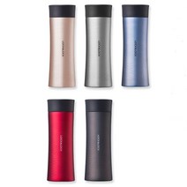 락앤락 다이아몬드텀블러 300ml 3중 에어캡뚜껑 위생적인 분리형차망, 메탈실버