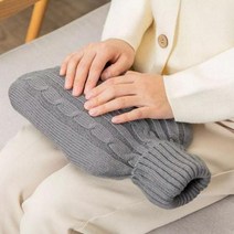 보온물주머니커버 핫팩 니트 파우치 핫난로 주머니 보관, F, F