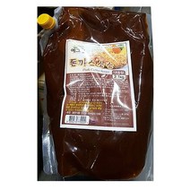 식당 업소용 돈까스소스(예그린 2.1K) 식재료 식자재 식당용 업소용 주방, 상세페이지 참조