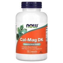 Now Foods (나우 푸드) 나우푸드 Cal-Mag DK 캡슐 180정, 2개