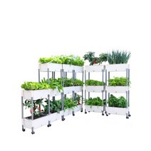 가정용 식물재배기 급수 실내 스마트팜 수경재배기 미니 방울토마토 가성비 수직농장 심기 꽃, F, 중간