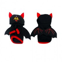 펫 할로윈 박쥐 후드의상, S/보험가입
