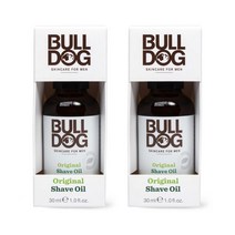 Bulldog Original Shave Oil 불독 오리지날쉐이브면도오일 30ml 2팩, 2개