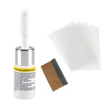 자동차 유리복원 앞유리돌빵 diy car windshield repair tool 균열, 흰색 3pcs 세트
