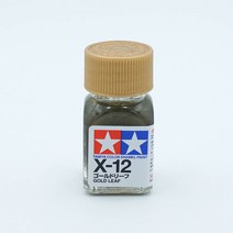 타미야 X12 골드 리프 10ml 에나멜도료 TAMIYA