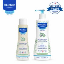 무스텔라 젠틀 클렌징 젤 500ml + 샴푸 200ml, 단품없음