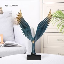 럭셔리 황금 말 보석 조각상 장식상 인테리어 소품 선물용 집들이 진급 개업, 04.D