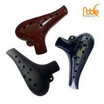 노블 오카리나 알토C 노블리 AC /성인용 학생 교육용, 무광블랙