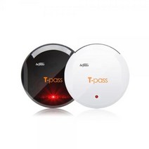 [깃털] 808 무선 하이패스 티패스 L720S 태양광 충전 지원 단말기 화이트