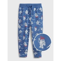 [정품] GAP kids [토들러 남아 2-5세] 드로스트링 패턴드 조거 팬츠 5221434022051