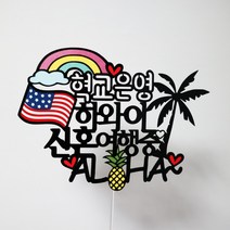 [무료배송]써니토퍼 하와이여행토퍼 신혼여행토퍼 태교가족여행토퍼, 하와이신혼여행중