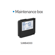 엡손 컬러라벨프린터 CW-C4040 잉크 SJIC45P 검정 청색 적색 노랑/SJMB4000(유지보수박스), SJMB4000(유지보수박스)