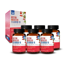 웰리즈 로즈힙 엘라스틴 프리미엄정 1000mg X 60정, 6개(12개월분) 360정, 6개