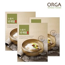 [올가] ORGA 누룽지 반계탕(600g) x 3봉