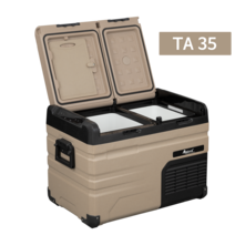 알피쿨 TA TAW 35/45/55 차량용 가정용 냉장고 겸용 아이스박스 양문 듀열 제어판 냉장냉동 분리온도 계열, TA 35L 차량용 가정용