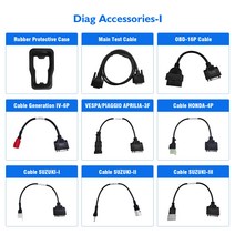차량점검 OBD 옵션 케이블 어댑터 JDiag M100 코드 리더 바이크 오토바이 진단 도구 스캐너 다양 한 모델에, 14 YAMAHA-2-3P4P