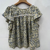 일로딜로 날개 블라우스