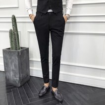 가바바 남성 슬랙스 스트라이프 고급스러운 남성의 정장바지 G21354