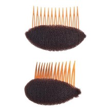 올림머리 헤어 볼륨 업 헤어핀 머리핀 집게 13핀 커피