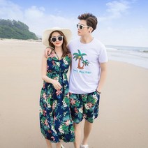 발리 말레이시아 해변 원피스 여성 봄 여름 커플 휴가 사진 산야 여행