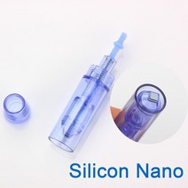 Dr 펜 바늘 아름다움 피부 얼굴 관리 dermapen 우표 microniddle 롤러 a1 카트리지 마이크로 nano 3D 5D 9, Silicon Nano