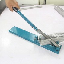 찬넬커터기 절단기 금속 레일 수동 기계 머신기 커터, 레드 / 단일구멍 / 강철레일커터