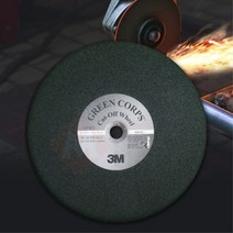 3M 그린 절단석 커팅석 그라인더날 355/405mm 2개 (14/16inch), 제품선택, 405mm