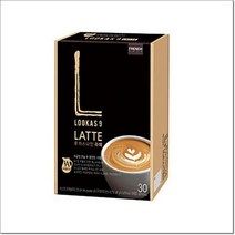 루카스나인 라떼 14.9gx30T 남양유업음료 커피 믹스, 본상품선택, 14g, 1개