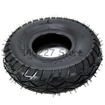 자전거 트레일러 4.10/3.50-4 공압 타이어 허브는 트럭 플랫 베드 트레일러 휠 20mm 베어링 적합합, 04 outer tyres