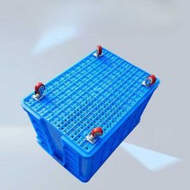 점보박스 이삿집 운반용 농산물 세탁물 창고 박스, 무음휠 800x570x500