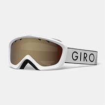 Giro Chico 스노우 고글 블랙 줌 / Ar40, Amber Rose, White Zoom