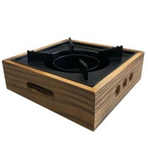 누심비 화로대 1인 미니 고체연료 가정용 캠핑, 고체연로 화로대 소, 1개